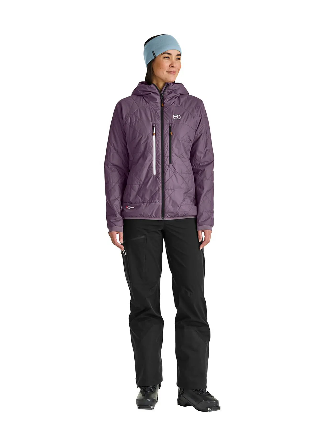 ORTOVOX | Damen Isojacke Piz Boé Swisswool Hoodie | 